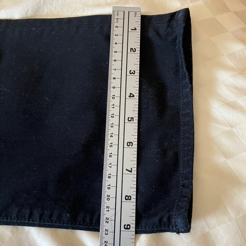 Lucky Brand Mens Jeans, Black Denim, Reg. Inseam, Made in America, Size 33 - Picture 11 of 15